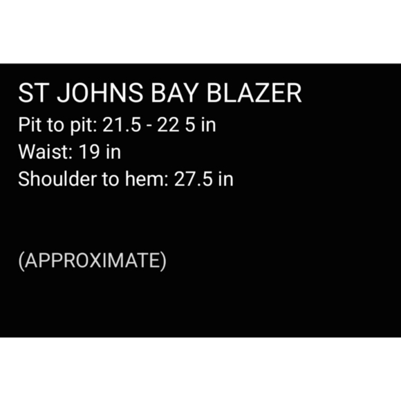 ST JOHNS BAY Women's Brown Multicolor Plaid 100% Cotton Blazer, Single Breast PM - Picture 2 of 15